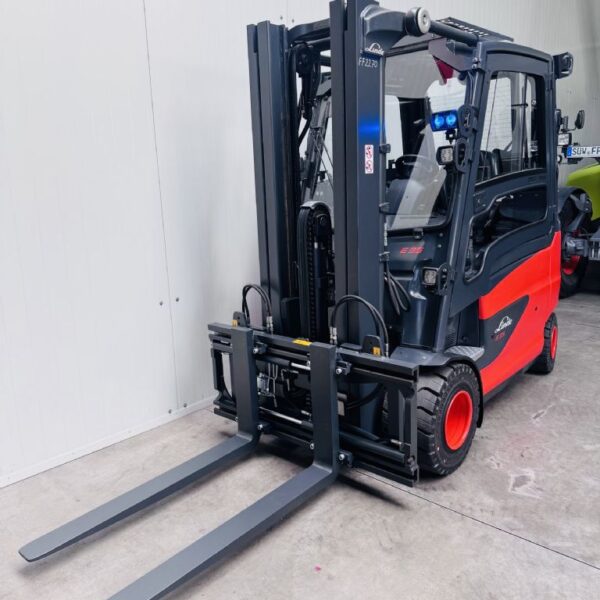 Linde E 35 HL-01 Kabine Triplex ZVG Batterie 89%